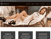Tablet Screenshot of coello.com.es